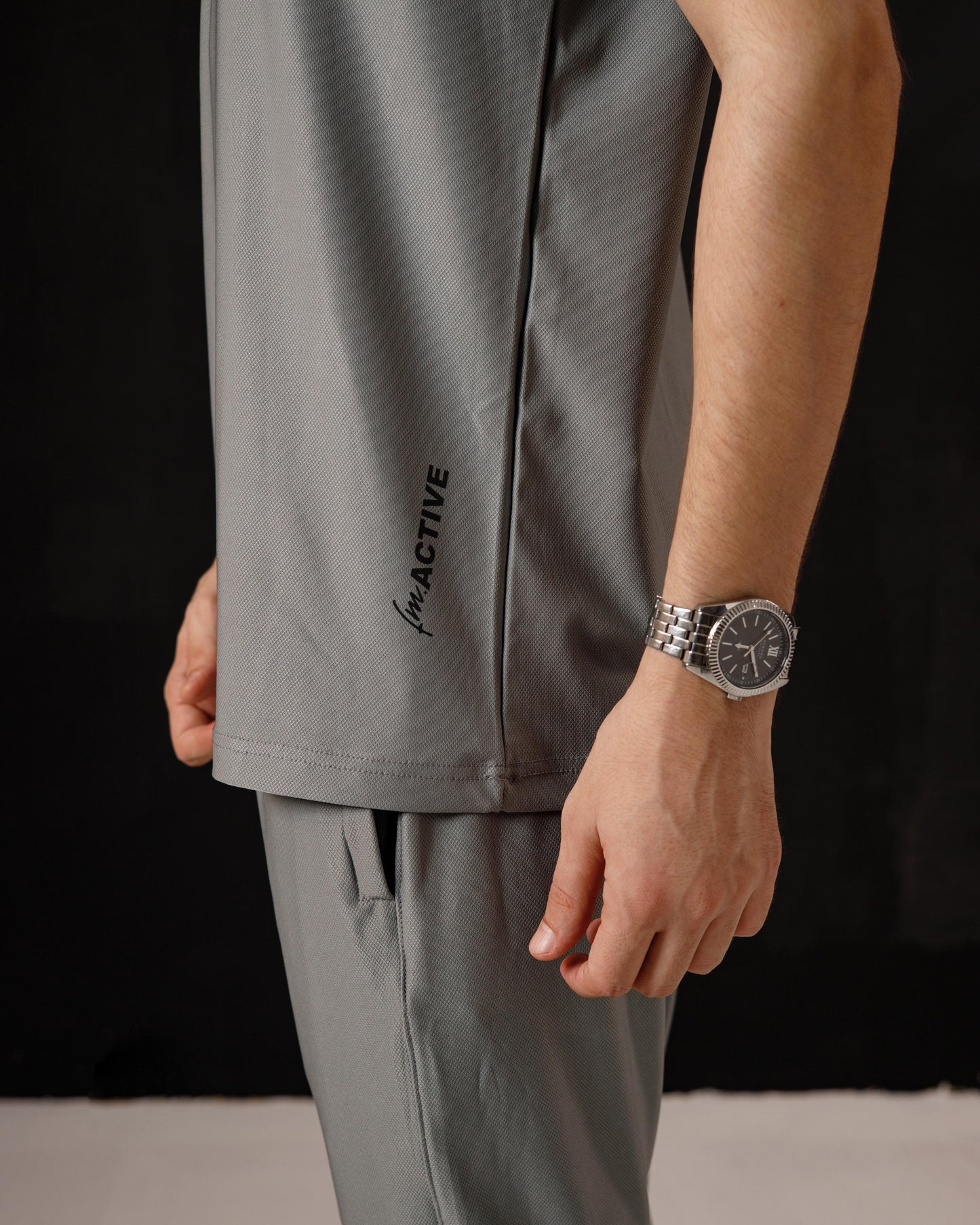 Popcorn light grey tracksuit