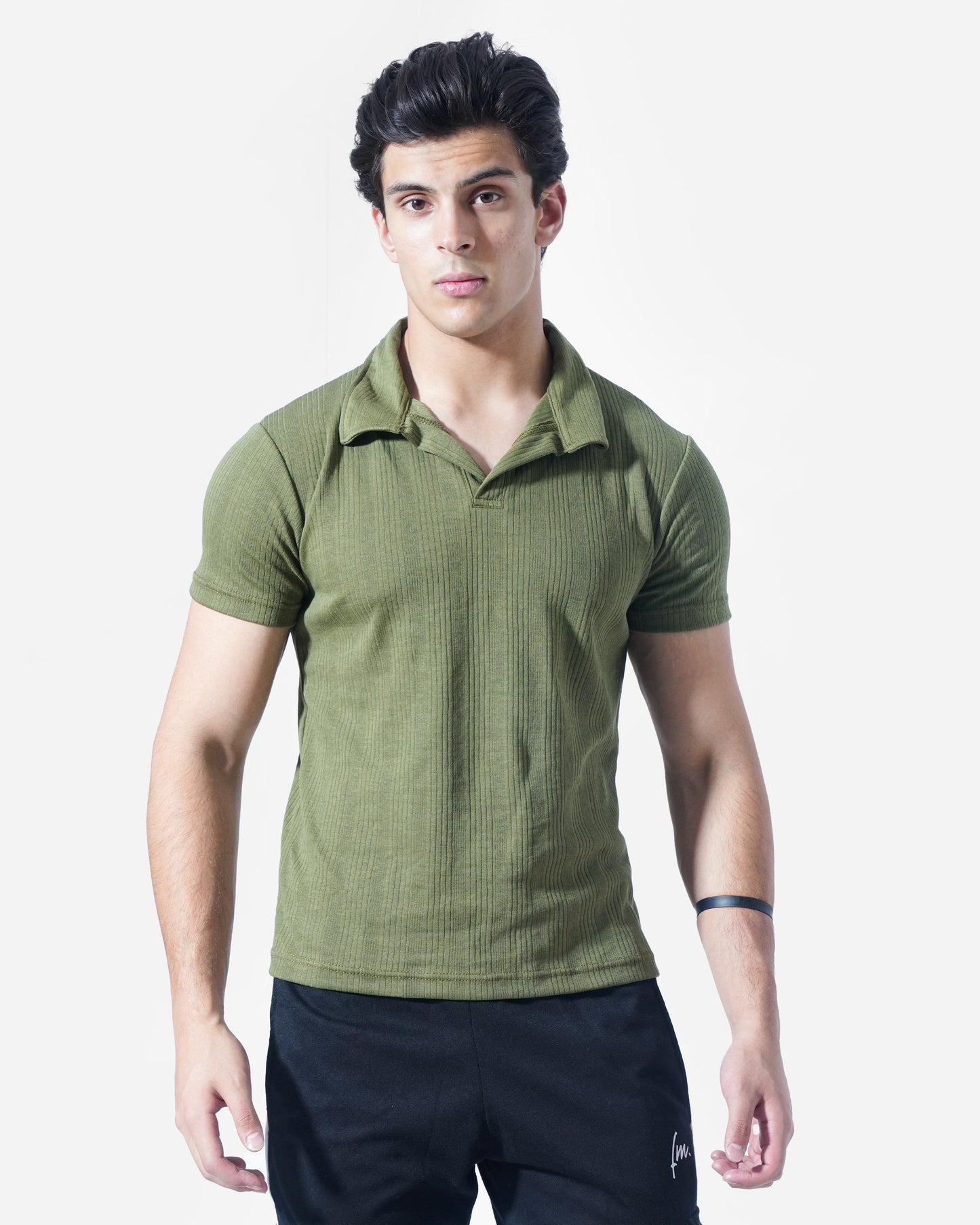 Olive green polo