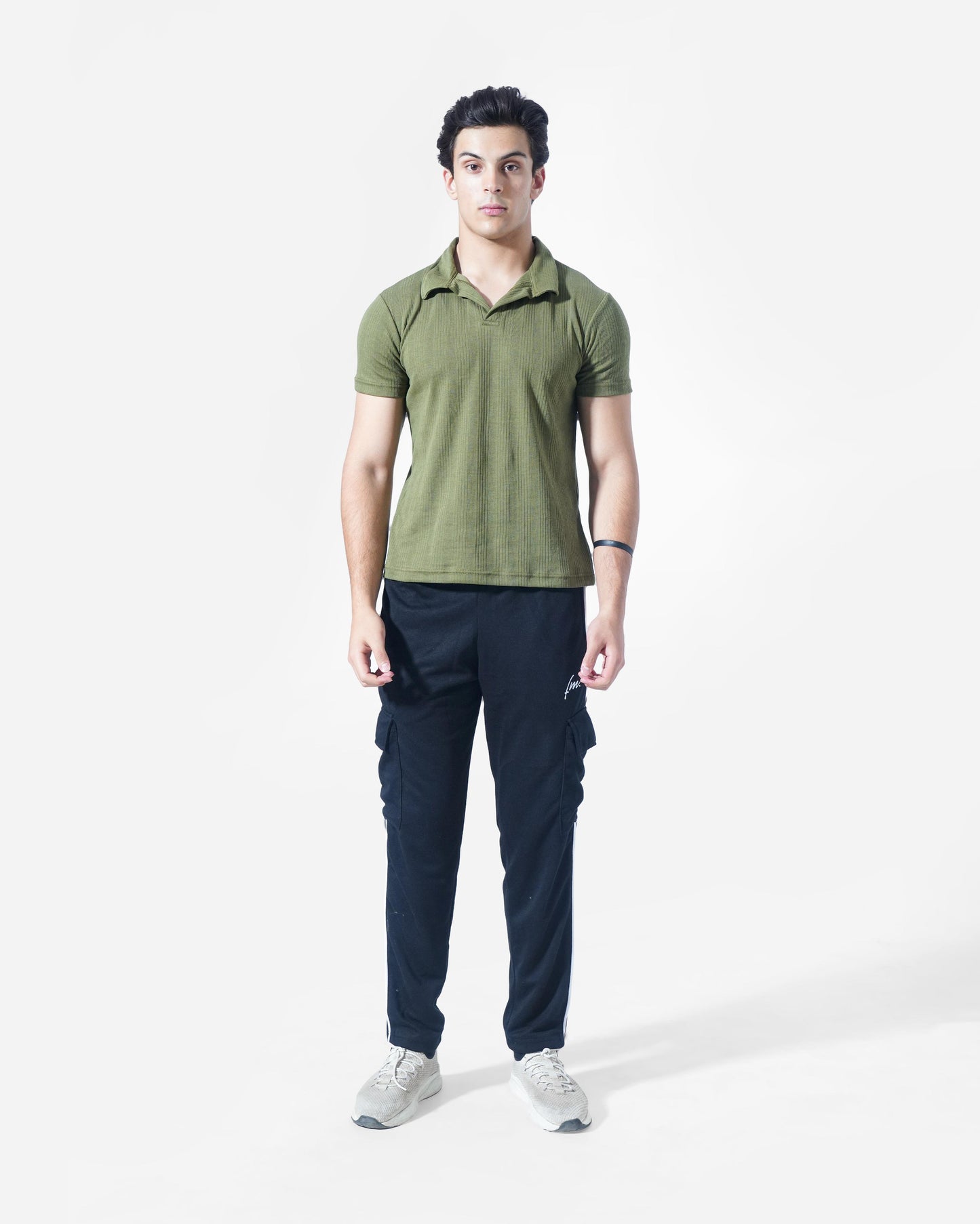 Olive green polo