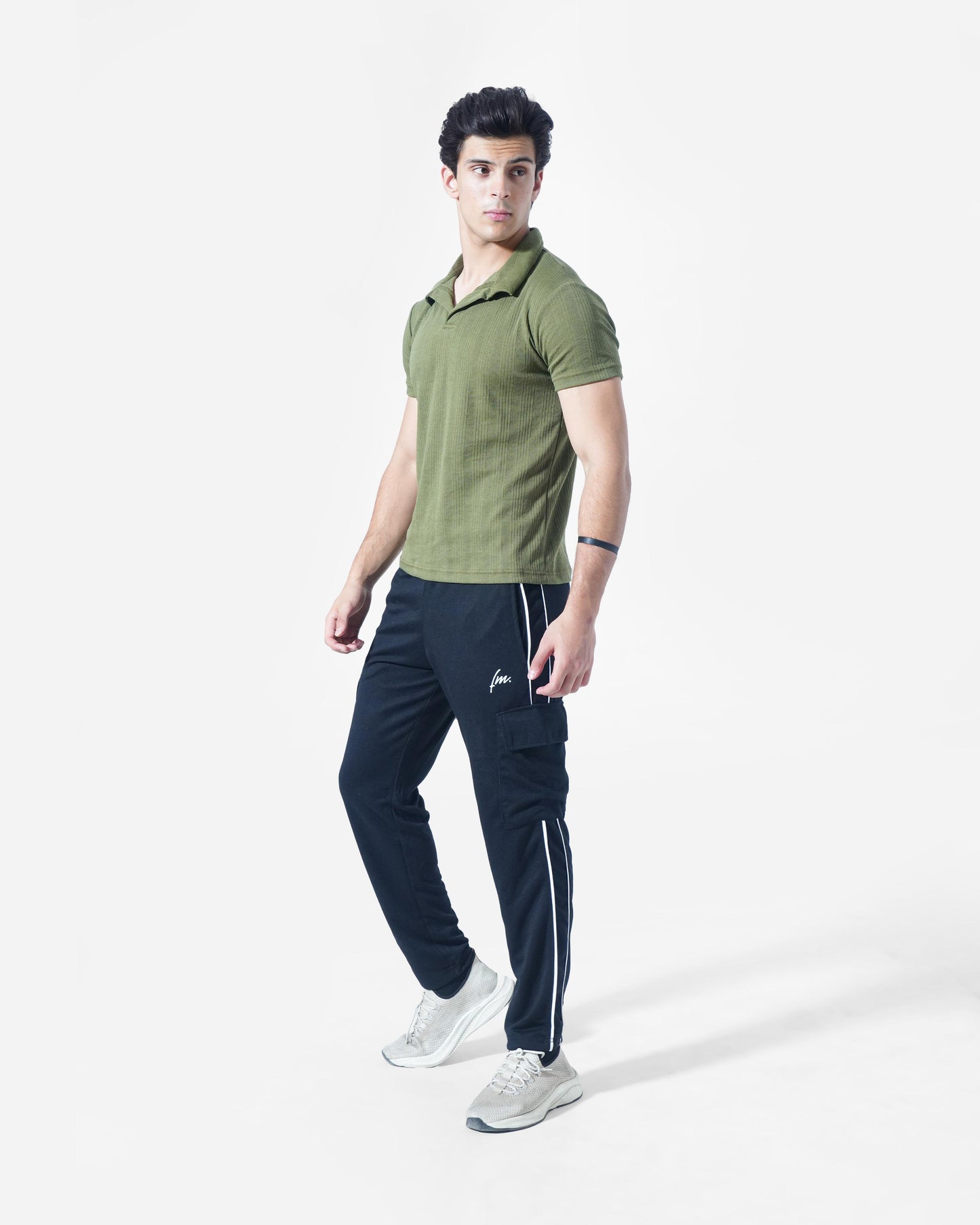 Olive green polo