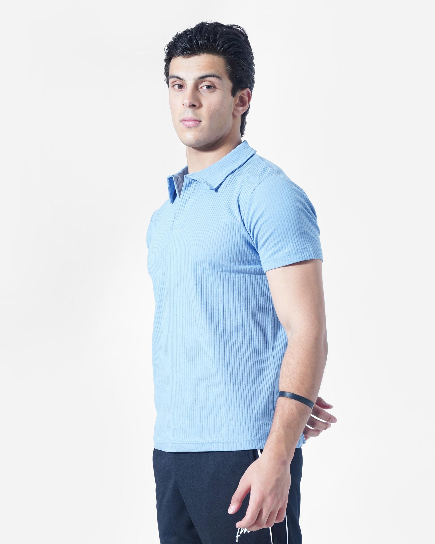 Sky blue polo
