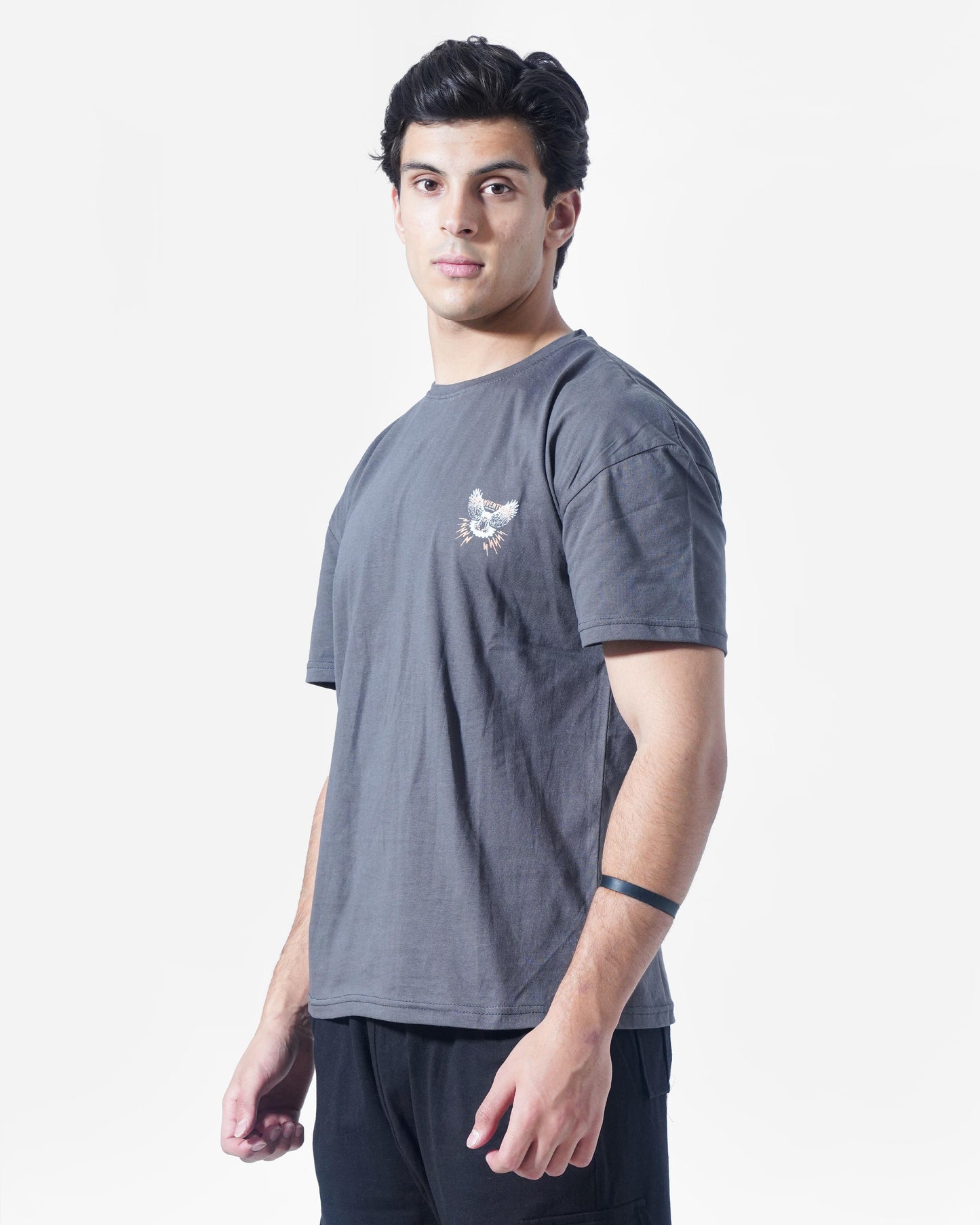 Unconventional oversized tee
