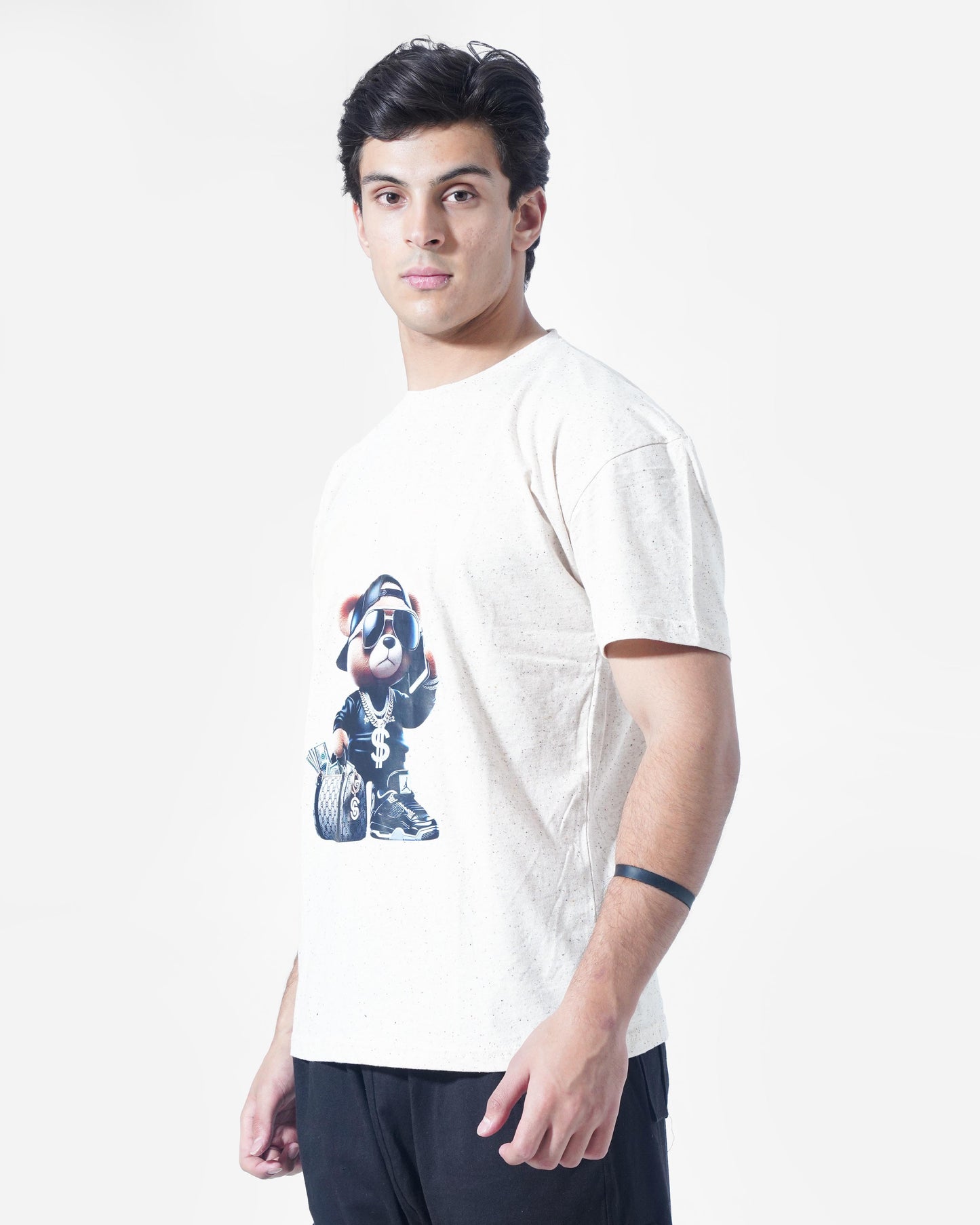 Money bear oversized tee