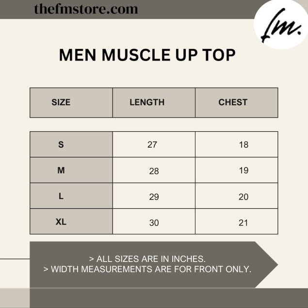 Men b-fit muscle up top and short set