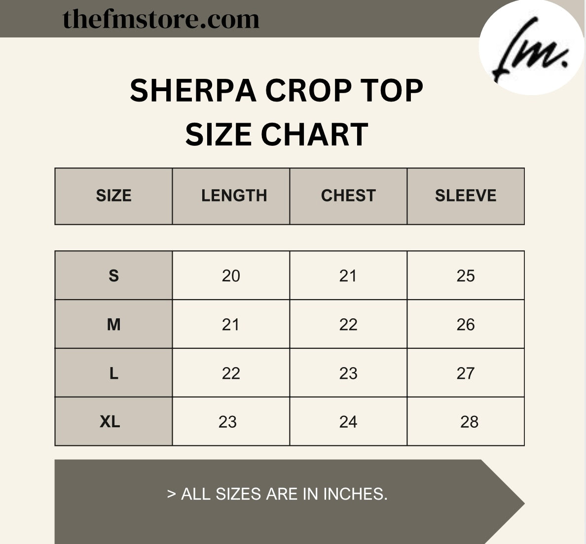 SHERPA CROP TOP