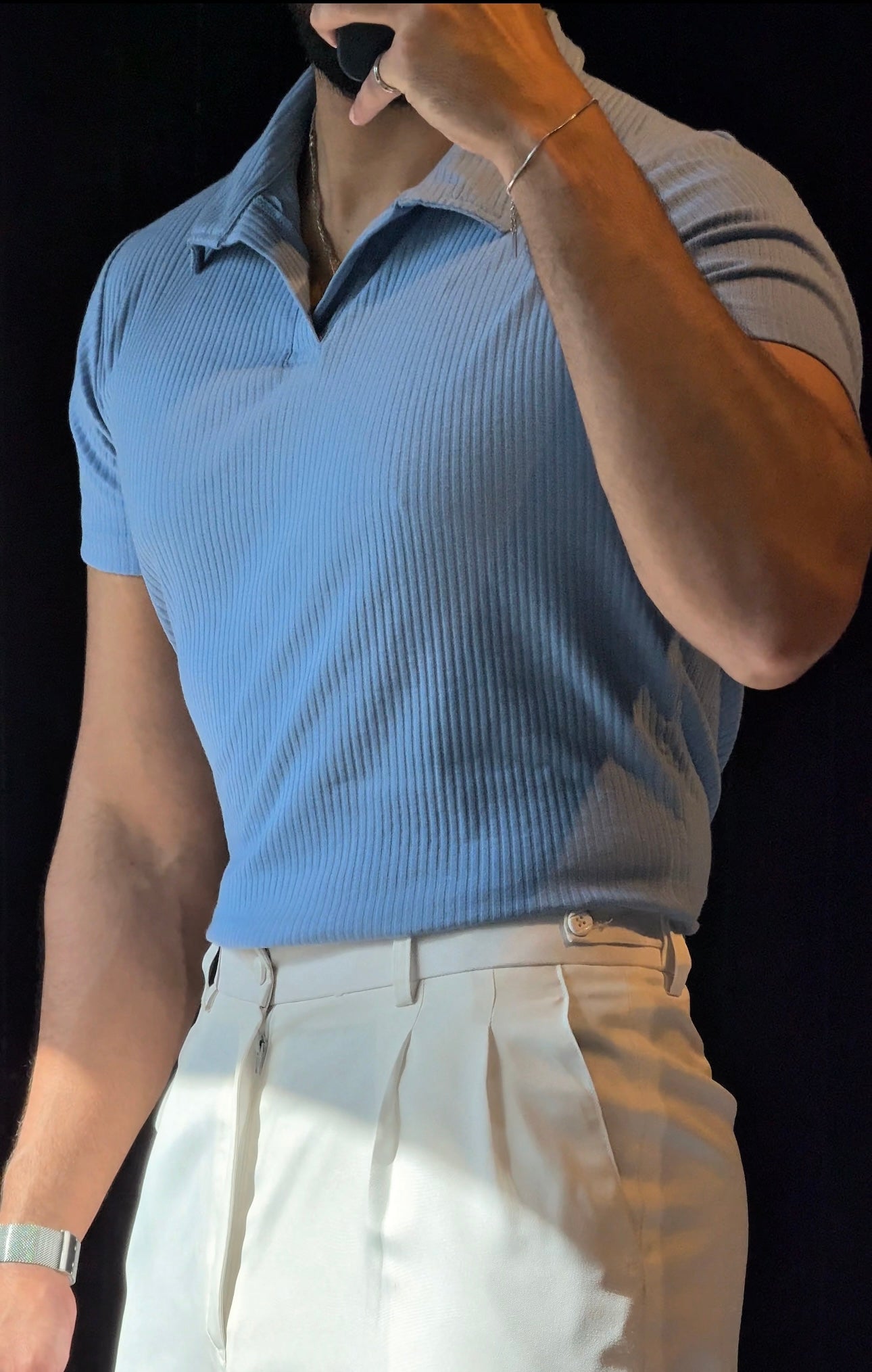 SKY BLUE POLO