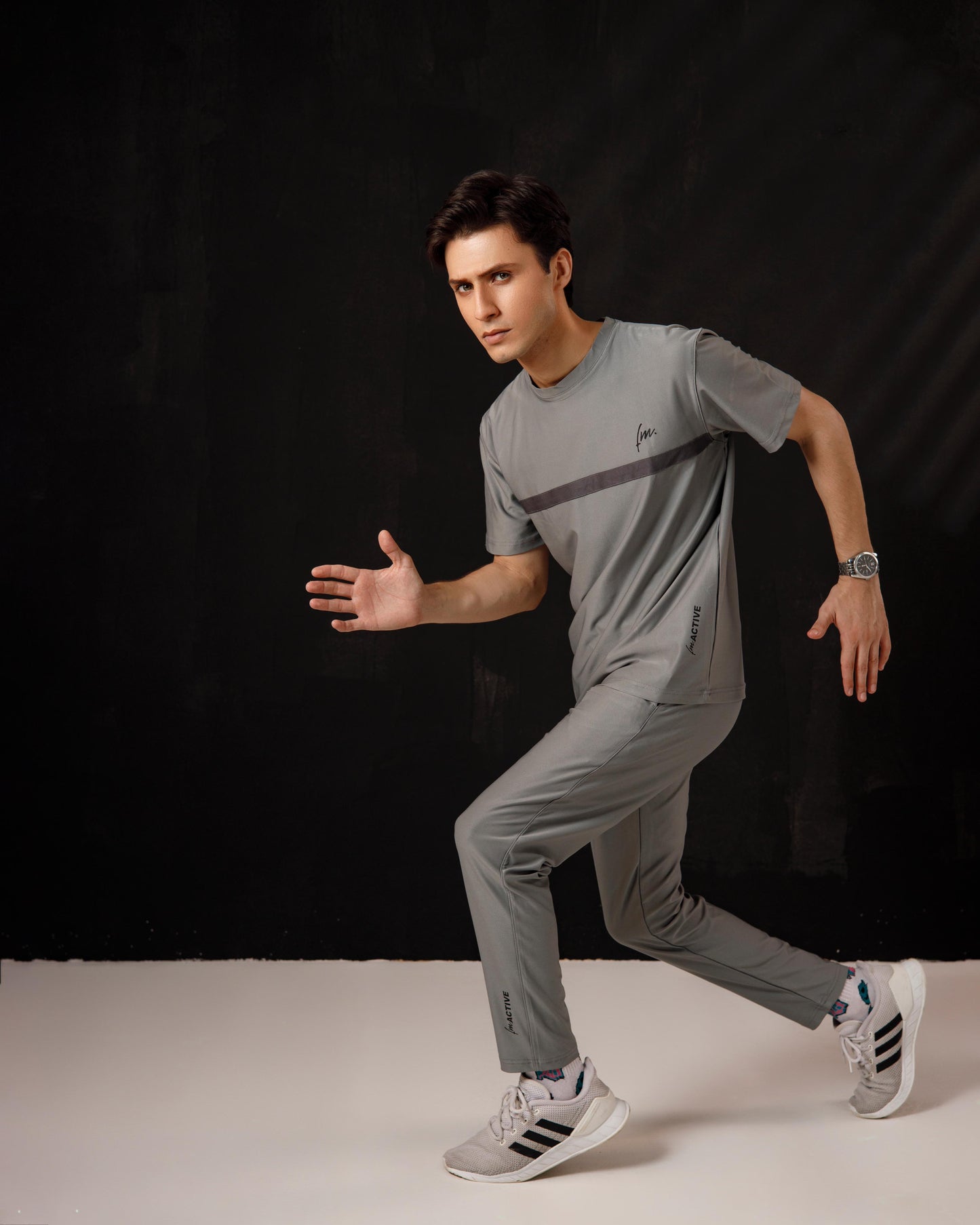 Popcorn light grey tracksuit