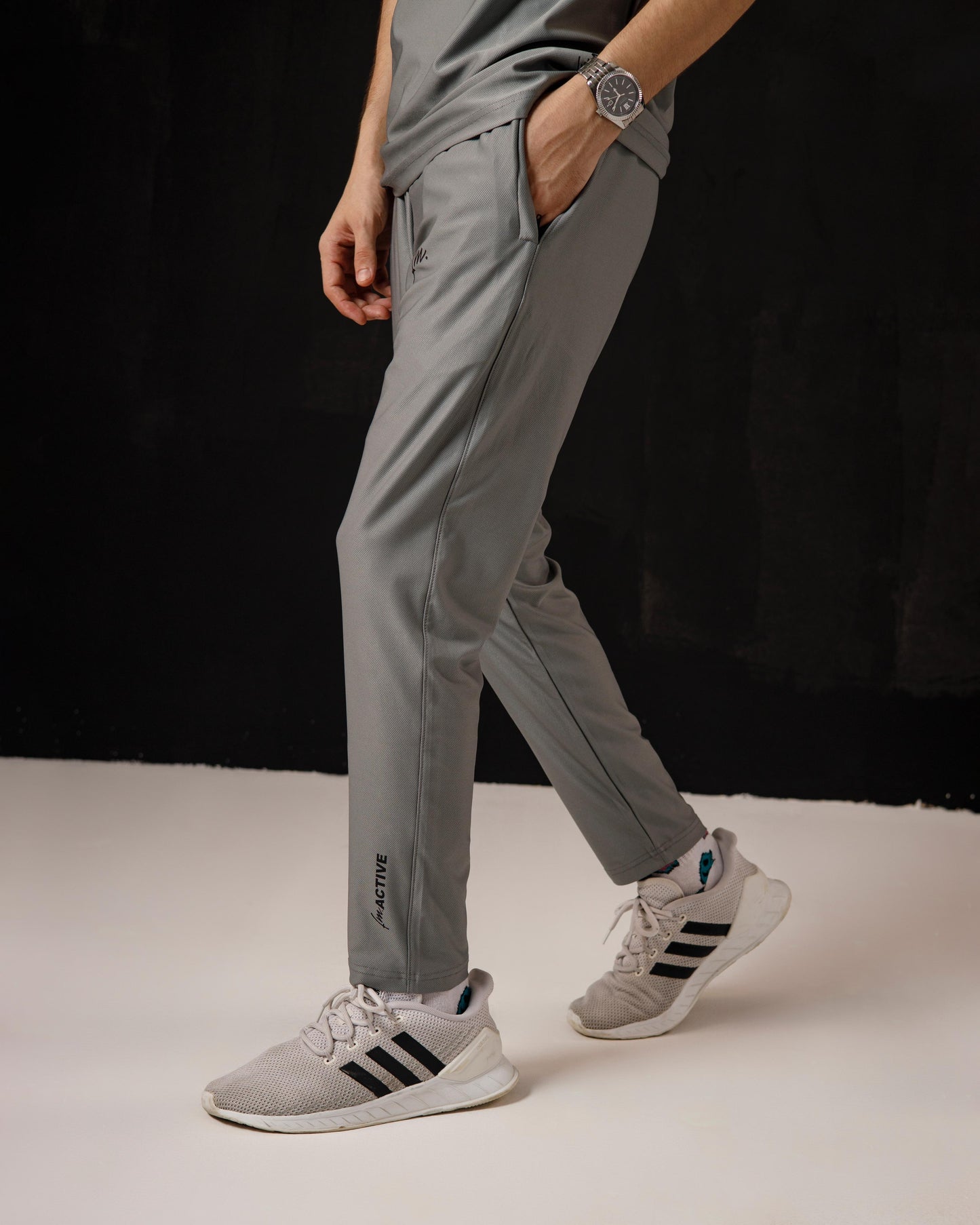 Popcorn light grey tracksuit