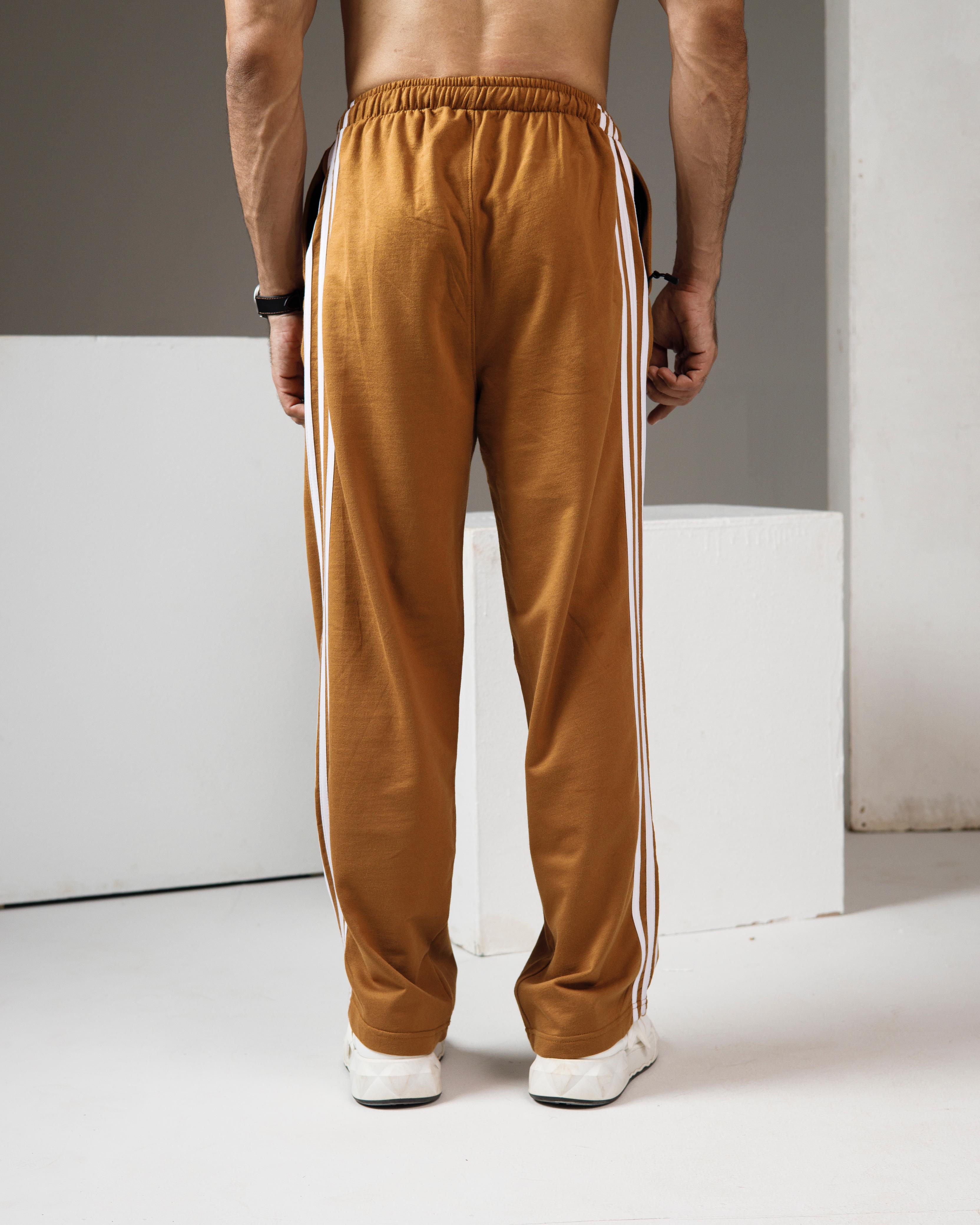 Brown Stripped Trouser