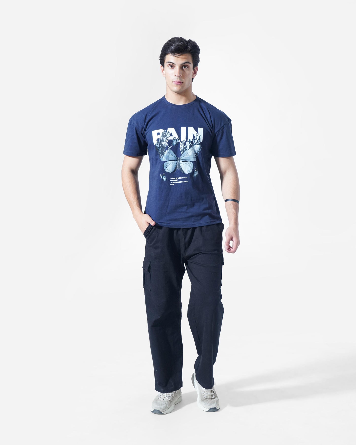 Pain oversized tee