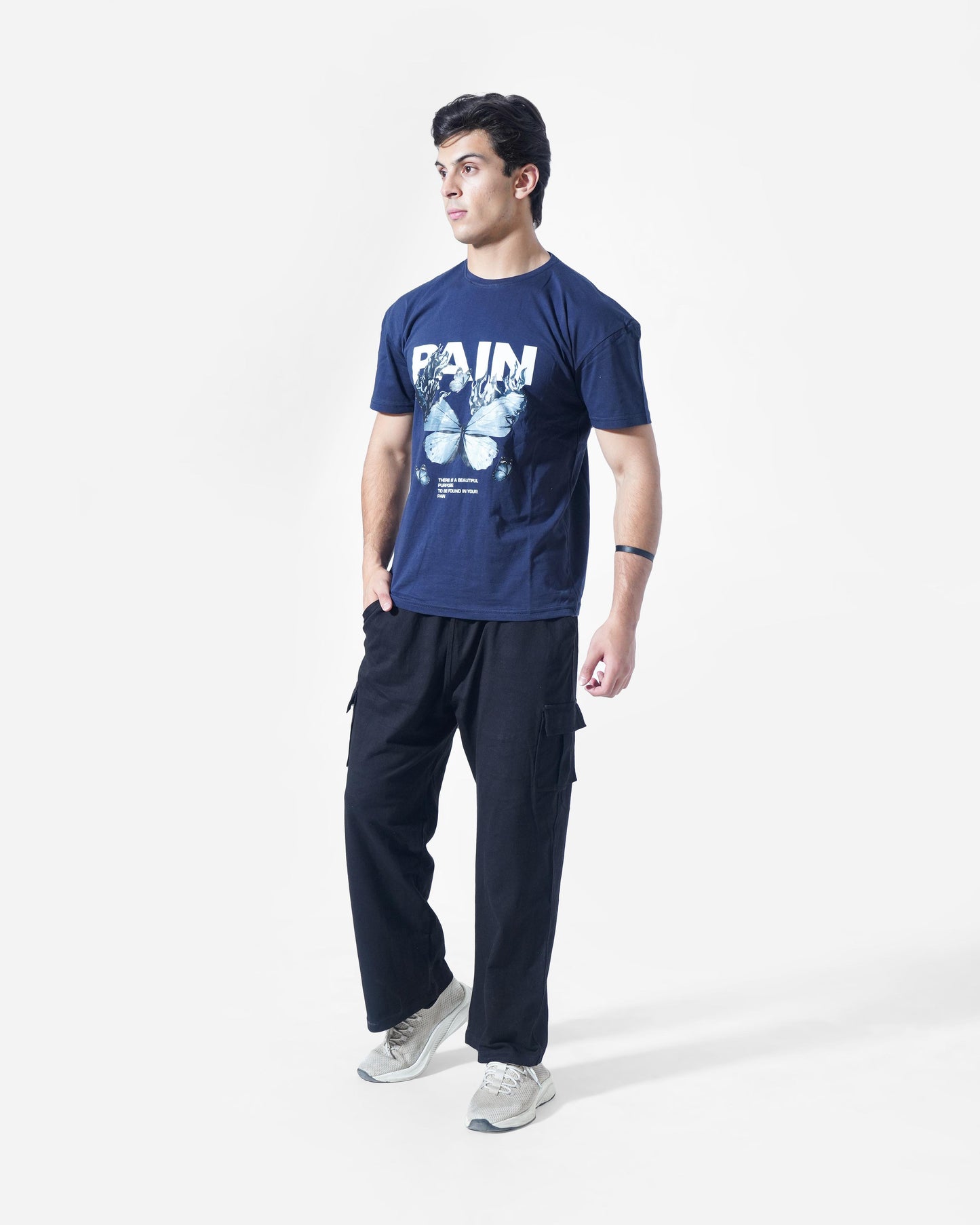 Pain oversized tee