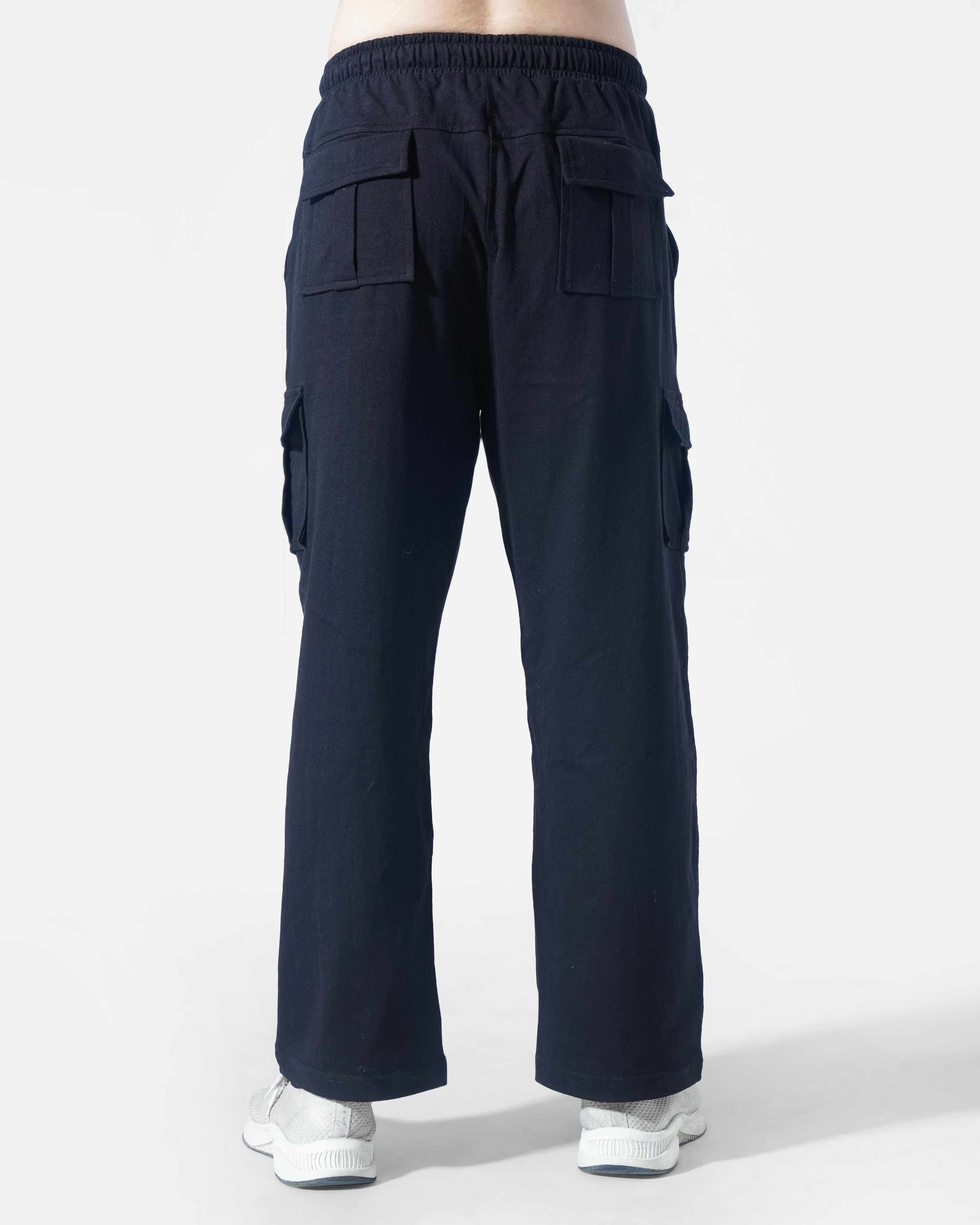Black Cargo Trouser