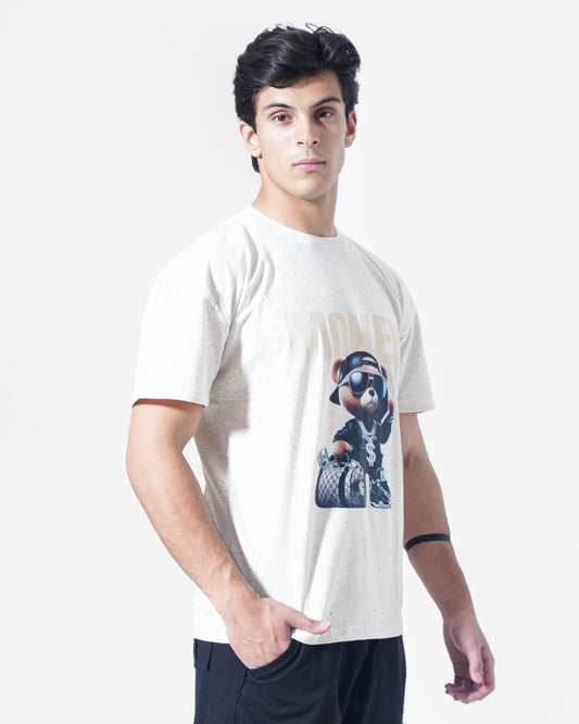 Money bear oversized tee
