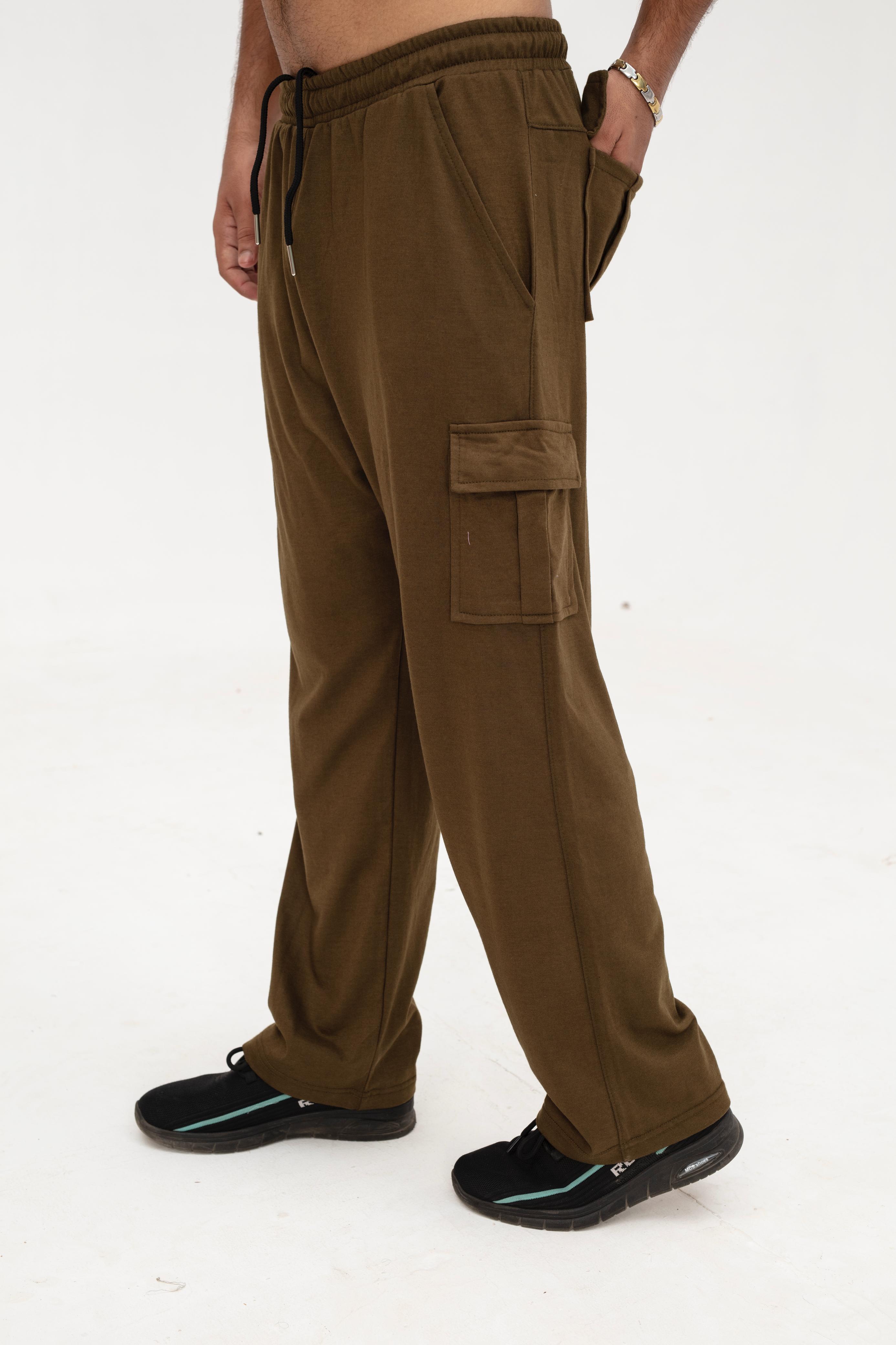 Dark Olive Cargo Trouser
